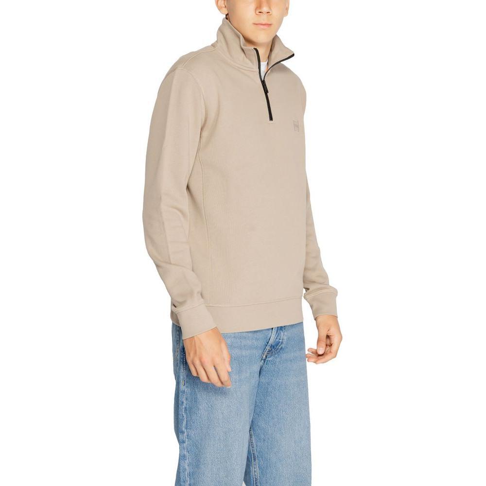 Hugo Boss Brown Cotton Sweatshirt BO-14895500140-IT44 | S