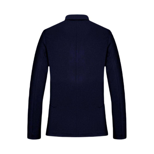 Armani Exchange Blue Viscose Blazer AR-8165900010-IT44 | S