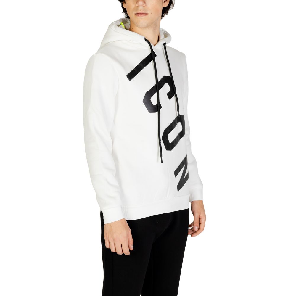 Icon White Cotton Hoodie1728,71956299936,Clothing,Hoodies - Sweaters - Clothing,Icon,IT42 | XS,Men,New with tags,Sweaters - Clothing,White