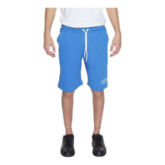 Icon Blue Cotton Bermuda IC-13549400126-IT42 | XS
