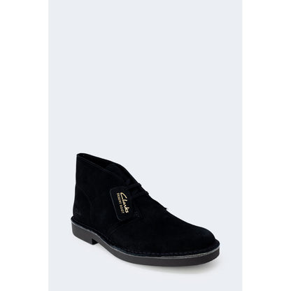 Clarks Black Leather Lace-Up Boots1728,71956299936,Black,Boots - Shoes,Clarks,EU42.5/US9.5,EU46/US13,Lace-Up Boots - Boots - Shoes,Men,New with tags,Shoes