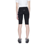Icon Black Cotton Bermuda