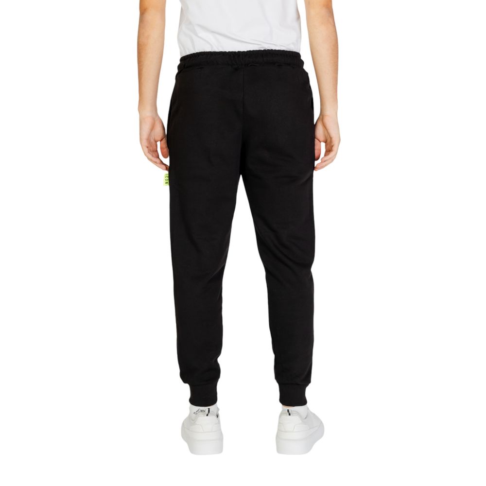 Icon Black Cotton Joggers (Workout Pants)1728,71956299936,Black,Clothing,Icon,IT42 | XS,Joggers (workout pants) - Sportswear - Clothing,Men,New with tags,Sportswear - Clothing