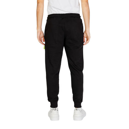 Icon Black Cotton Joggers (Workout Pants)1728,71956299936,Black,Clothing,Icon,IT42 | XS,Joggers (workout pants) - Sportswear - Clothing,Men,New with tags,Sportswear - Clothing