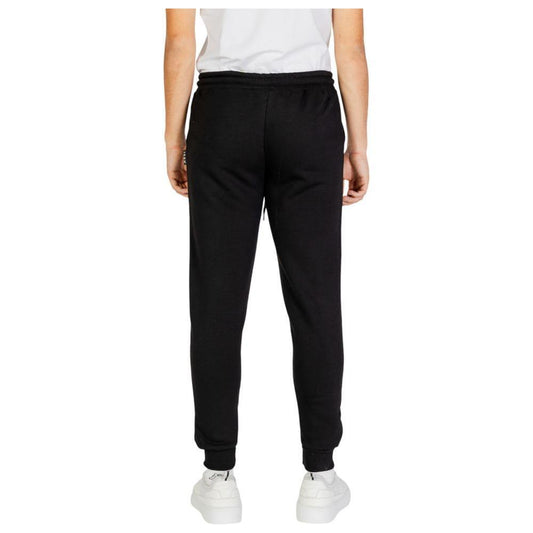 Icon Black And White Cotton Joggers Workout Pant IC-15612902438-IT42 | XS