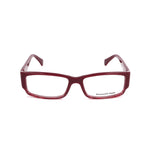 Ermenegildo Zegna Red Plastic Frames unisex glasses VZ353509M8 with 53/16/135 mm measures for stylish and modern eyewear fashion.