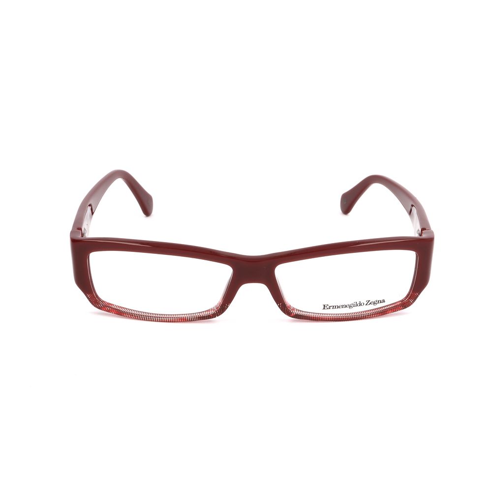 Ermenegildo Zegna Red Plastic Frames unisex glasses with red frame, dimensions 55/14/135mm, model VZ353609M8.
