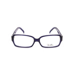 Emilio Pucci Blue Plastic Frames with rectangular design, model EP265242453, 53/14/135 mm, ideal for women seeking stylish eyewear.