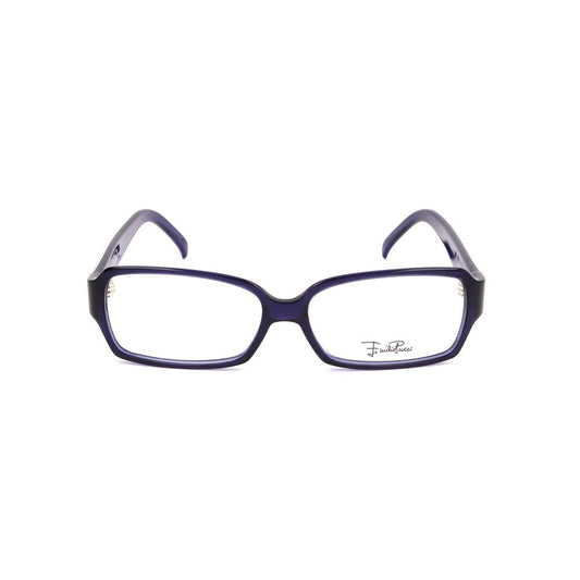 Emilio Pucci Blue Plastic Frames with rectangular design, model EP265242453, 53/14/135 mm, ideal for women seeking stylish eyewear.
