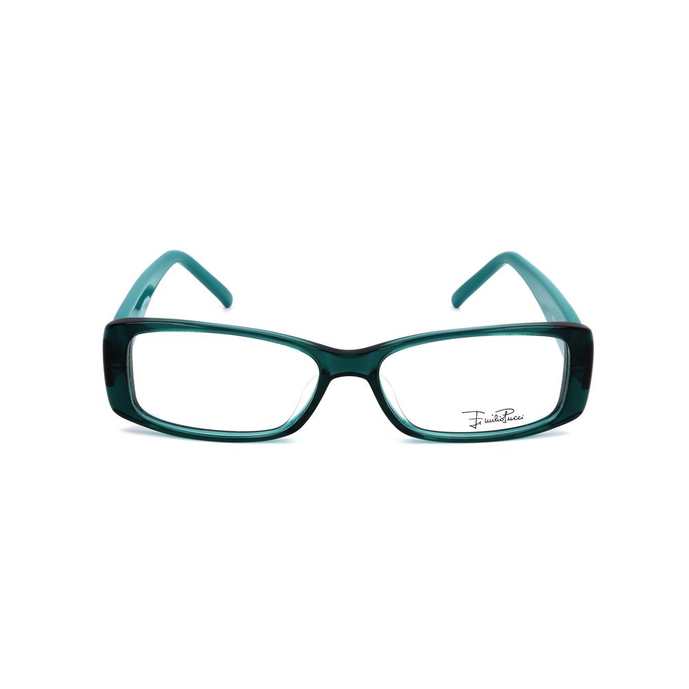 Emilio Pucci Black Plastic Frames - Women's Glasses in Black, Size 52/15/135 mm, Stylish and Durable Design