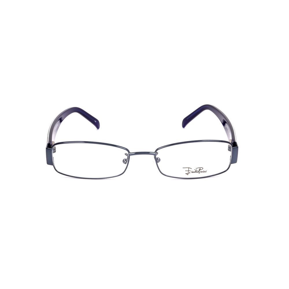 Emilio Pucci Blue Metal Frames with 52/17/135 mm measurements, stylish eyewear for women.