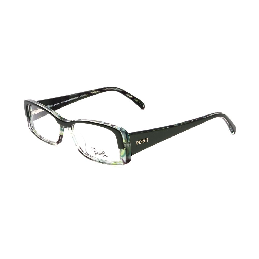 Emilio Pucci Gray Plastic Frames with clear lenses, model EP2651024, featuring measurements 50/15/135mm.