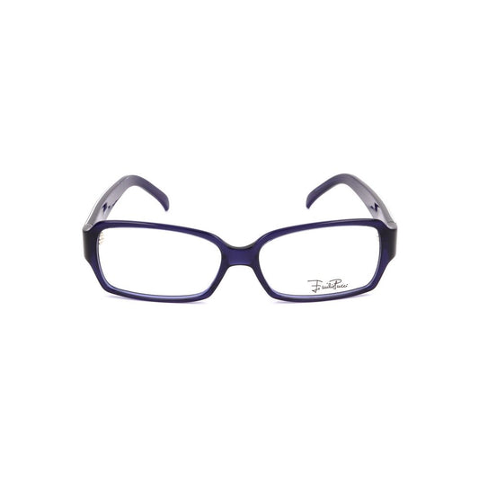 Front view of Emilio Pucci Blue Plastic Frames for women, model EP265242451, with dimensions 51/14/135 mm. Stylish eyewear in blue color.