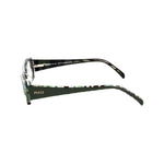 Emilio Pucci Gray Plastic Frames with temple measurement of 135mm, featuring sleek design for women.
