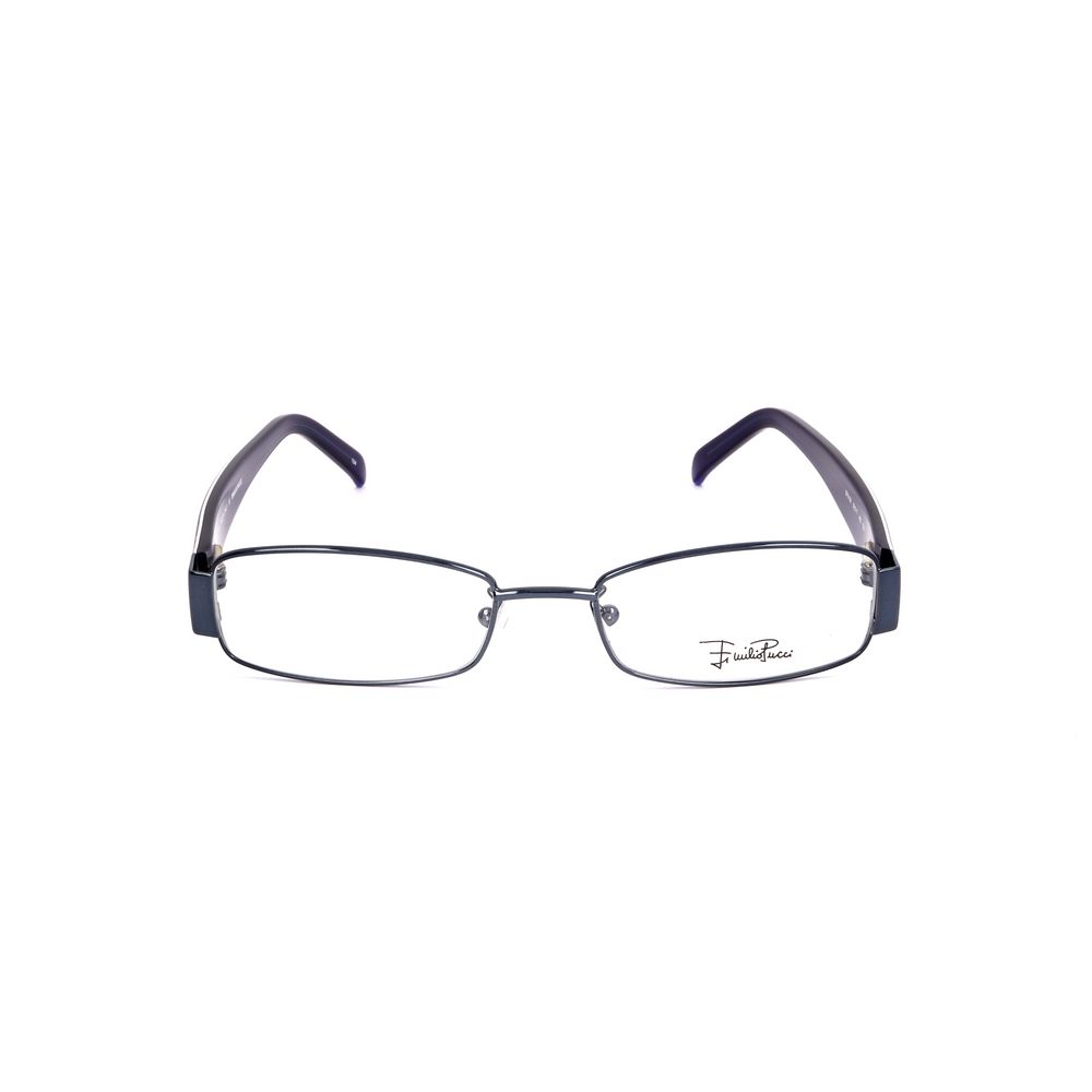 Emilio Pucci Blue Metal Frames, EP213646250, women's glasses with 50/17/135 mm dimensions and modern blue metal design.