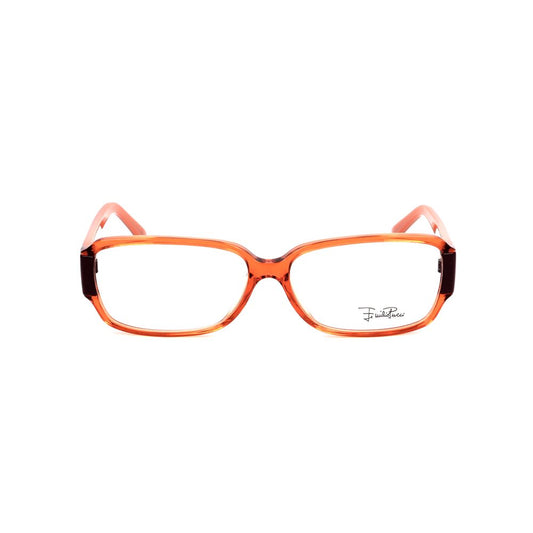 Emilio Pucci Orange Plastic Frames for women with 55/14/130mm dimensions, featuring stylish and durable orange plastic material.