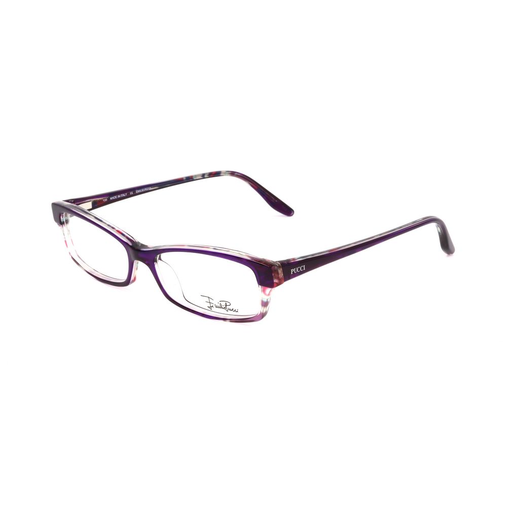 Emilio Pucci Purple Plastic Frames, women's glasses with 51/15/135 mm dimensions.