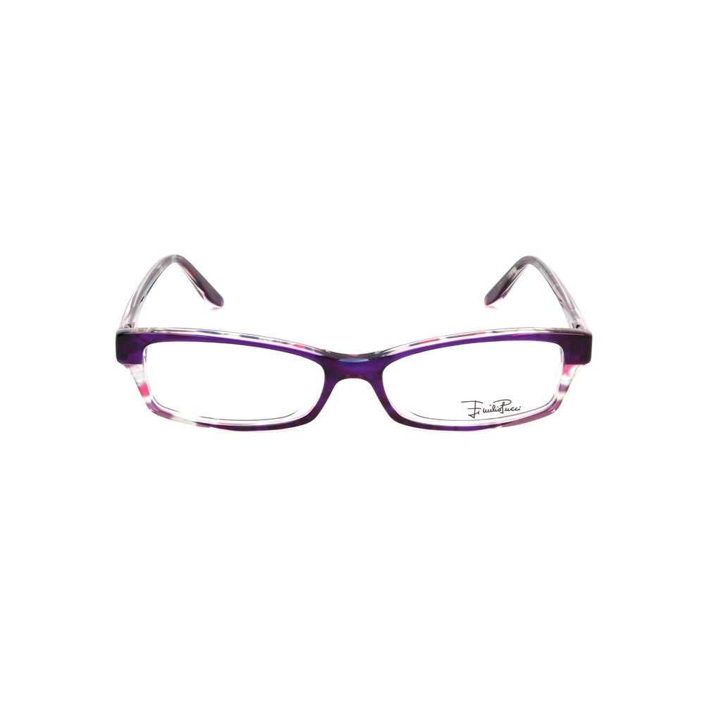 Emilio Pucci Purple Plastic Frames, women's glasses EP2649500, 51/15/135 mm, stylish design.
