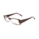 Emilio Pucci Brown Plastic Frames - Women's glasses EP2651204 in chocolate color, 50/15/135 mm dimensions.