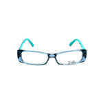 Emilio Pucci Blue Plastic Frames - women's glasses model EP265546251, lens/bridge/temple size 51/14/135mm, blue plastic material