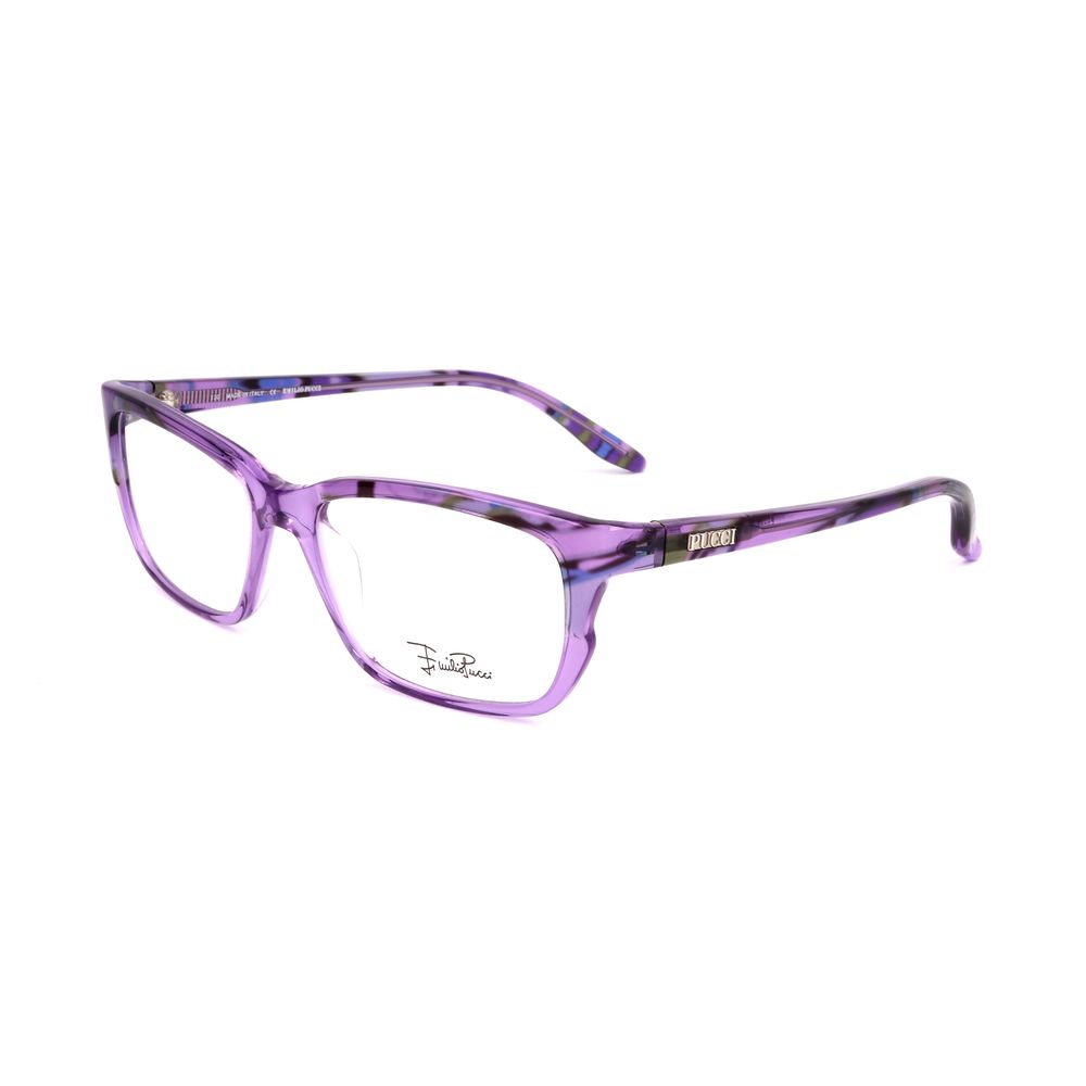 Emilio Pucci Purple Plastic Frames - stylish women's glasses with 53/17/130 mm dimensions