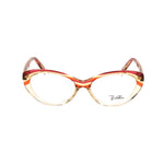 Emilio Pucci Red Plastic Frames for women, model EP2686692, featuring lens size 51mm, bridge 16mm, temple 135mm.