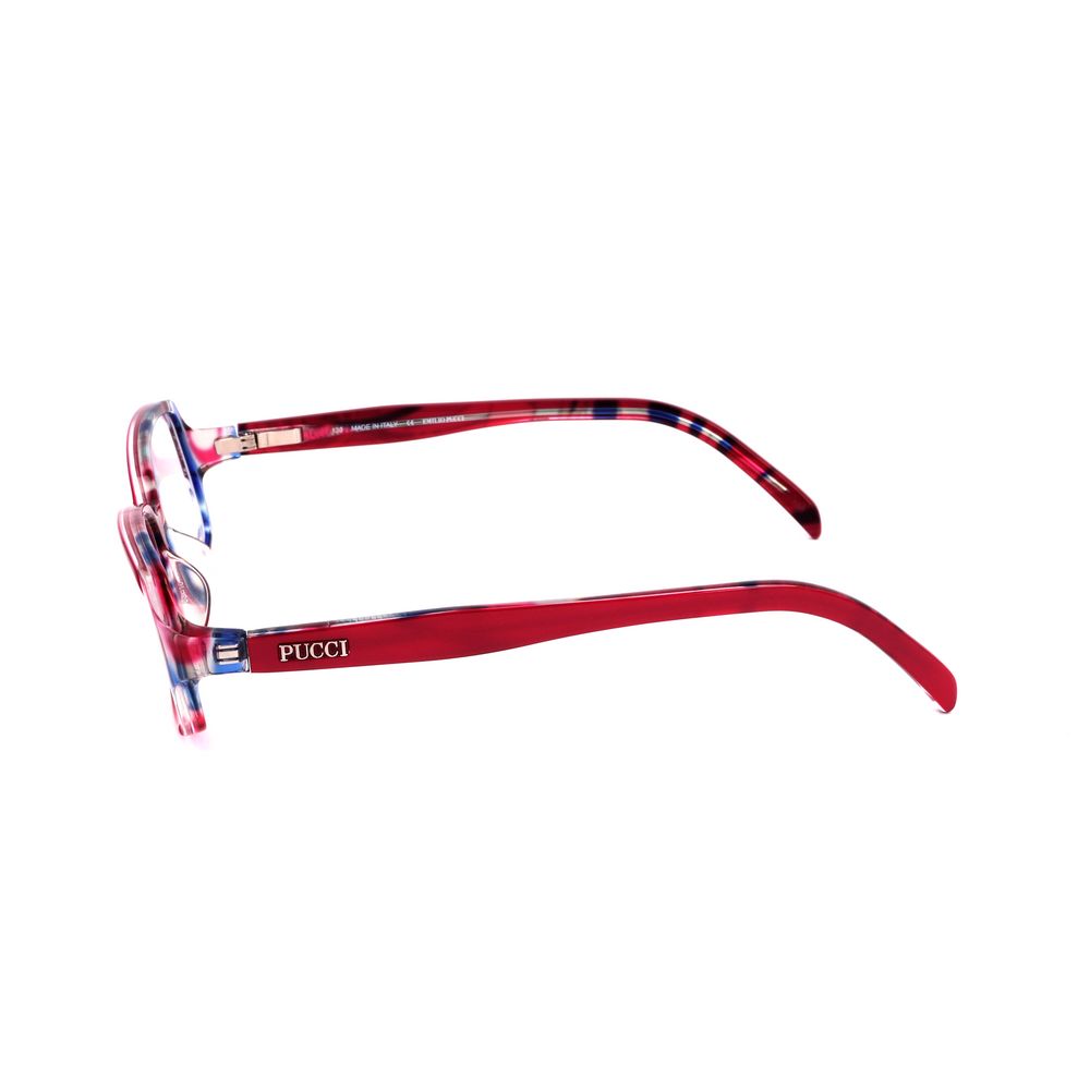 Emilio Pucci Multicolor Plastic Frames in pink, model EP2662674, featuring a lens size of 53mm and bridge width of 16mm.