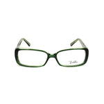 Emilio Pucci Green Plastic Frames, stylish rectangular glasses for women, size 53/15/130 mm.