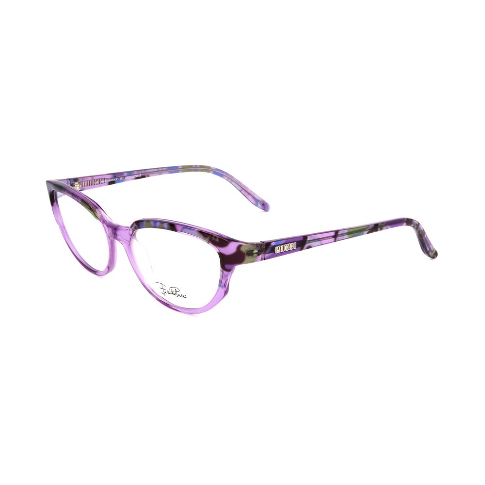 Emilio Pucci Purple Plastic Frames for women, model EP2657904, measuring 51/16/130mm with stylish purple color.