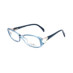 Emilio Pucci Blue Plastic Frames for women, model EP2675462, featuring 53/15/120 mm dimensions, stylish eyewear.