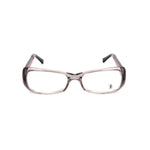 Front view of Tod's Gray Acetate Frames with 53/16/135mm measurements.