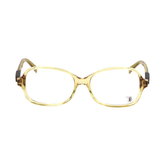 Stylish women's Tod's Green Acetate Frames featuring a 55/16/135 mm measurement, perfect for adding elegance and functionality to your look.