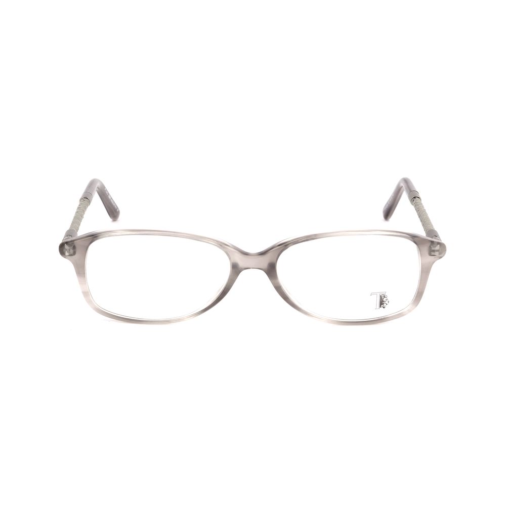 Tod's Gray Acetate Frames with 54/15/140 mm measurements, featuring a stylish and sleek design for women.