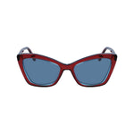 Karl Lagerfeld Red Acetate Sunglasses