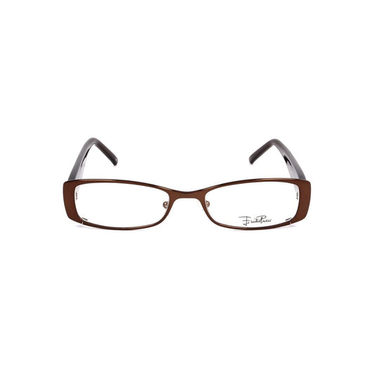 Emilio Pucci Bicolor Metal Frames, hazelnut glasses for women, EP213120750, lens size 50mm, bridge 17mm, temple 135mm