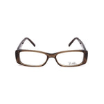 Emilio Pucci Bicolor Plastic Frames in hazelnut color, women's glasses with 50/15/135mm dimensions.