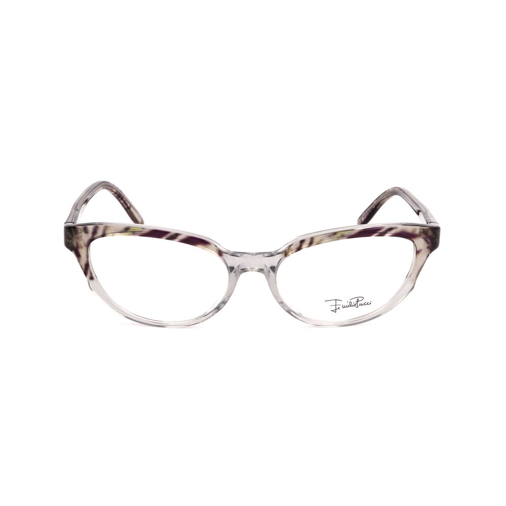 Emilio Pucci Gray Plastic Glasses (Frames)