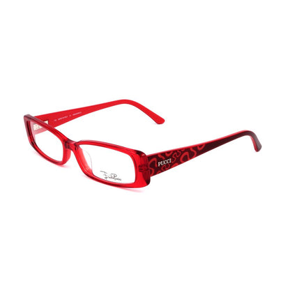 Emilio Pucci Red Plastic Glasses (Frames)