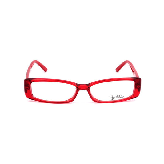 Emilio Pucci Red Plastic Frames for women, cherry color, 53/14/135 mm dimensions.