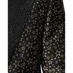 Dolce & Gabbana Black Stars Jacquard SICILIA 2 Piece Suit KOS2263-44
