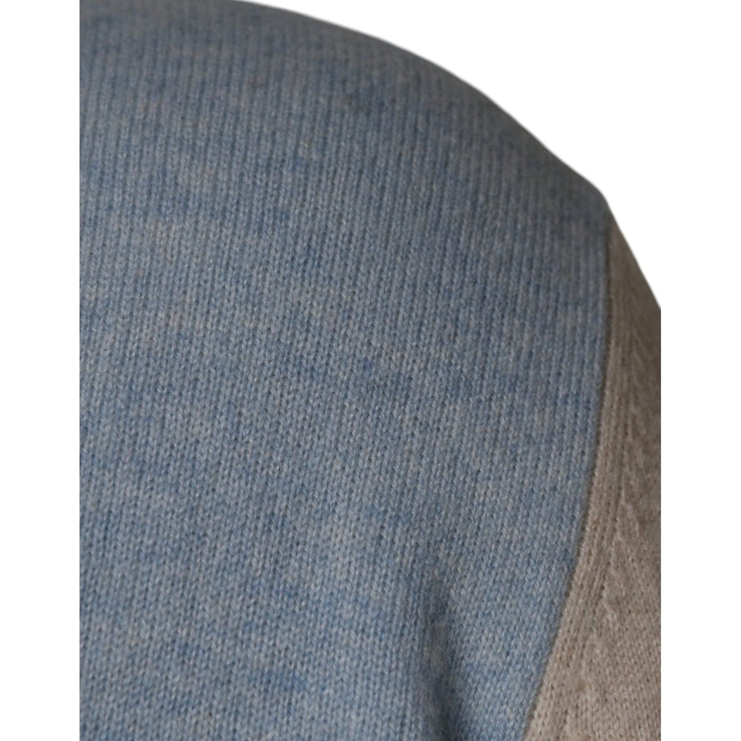 Ballantyne Multicolor Patterned Collared Long Sleeves Pullover Sweater