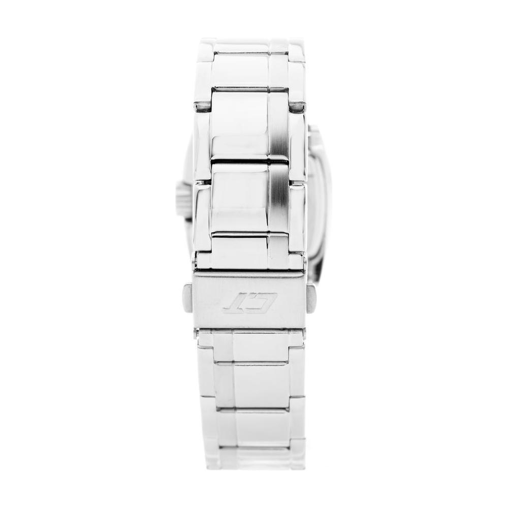 Chronotech Silver Stainless Steel Dress Watch