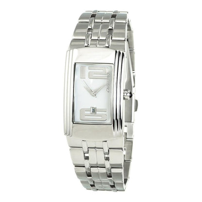 Chronotech Silver Stainless Steel Dress Watch