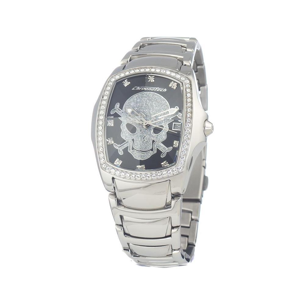 Chronotech Silver Stainless Steel Watch