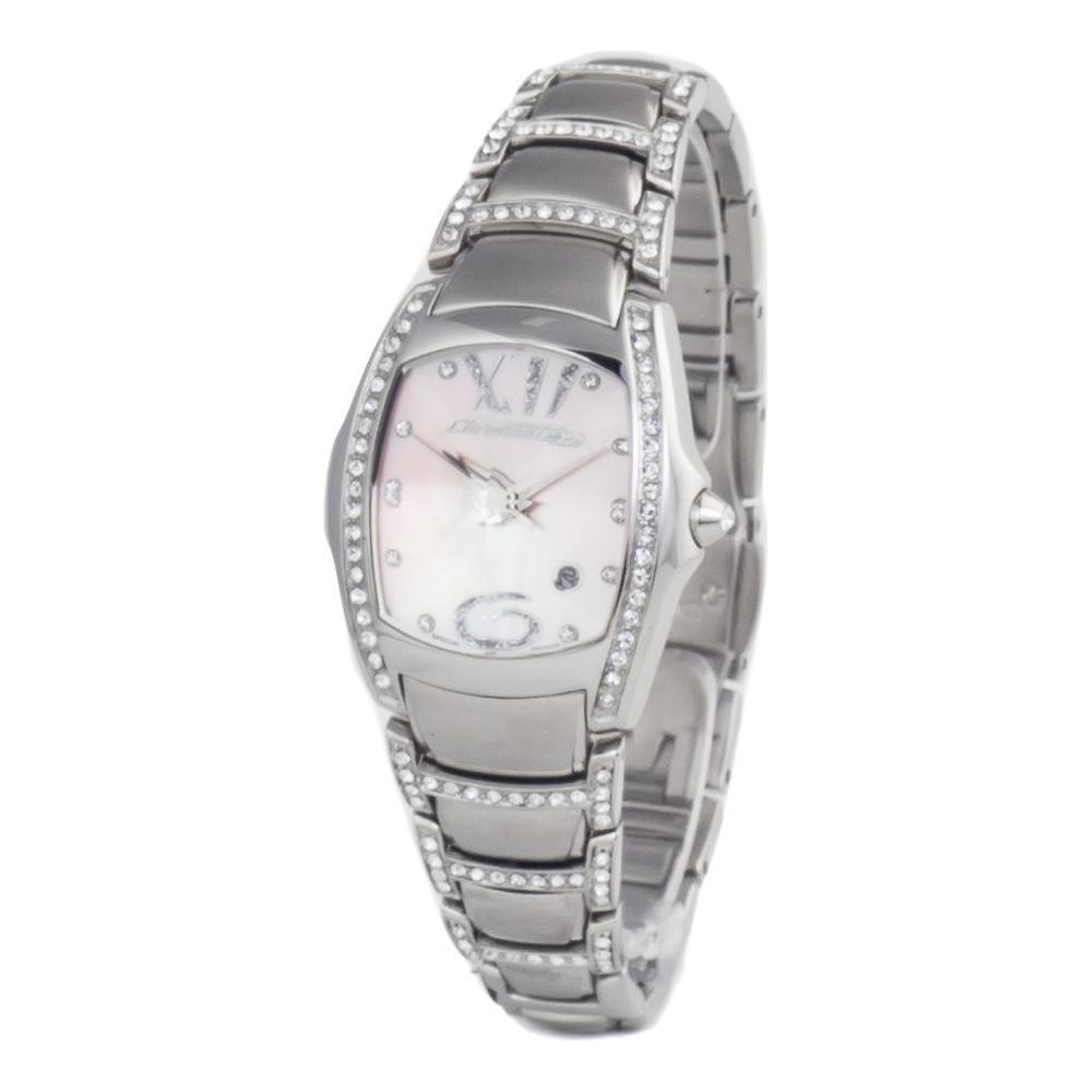 Chronotech Silver Stainless Steel Watch