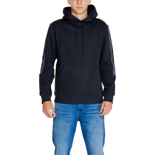 Calvin Klein Jeans Black Cotton Hoody CA-14568400009-IT48 | L
