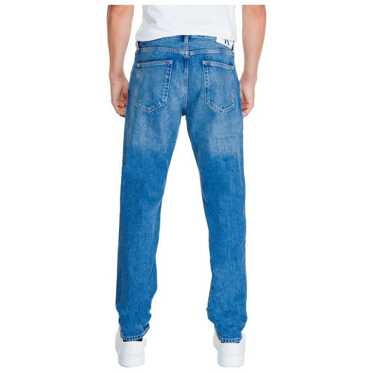 Calvin Klein Jeans Light Blue Cotton Relaxed Fit Jean CA-14569300236-W33 | L32