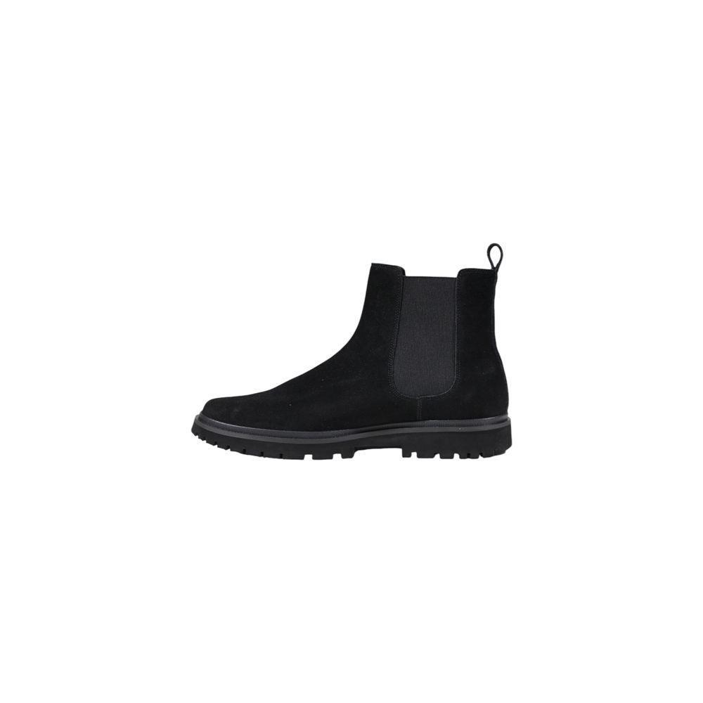 Calvin Klein Jeans Black Suede Leather Boot CA-14578300009-EU40/US7