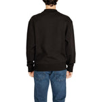 Calvin Klein Jeans Black Recycled Cotton Sweatshirt CA-14580700009-IT44 | S