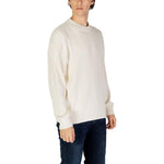 Calvin Klein Jeans Cream Cotton Sweater CA-14580801504-IT52 | XL
